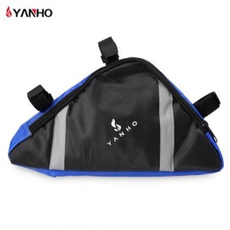 YANHO OUTDOOR CYCLING TOP TUBE TRIANGLE BAG (BLUE)