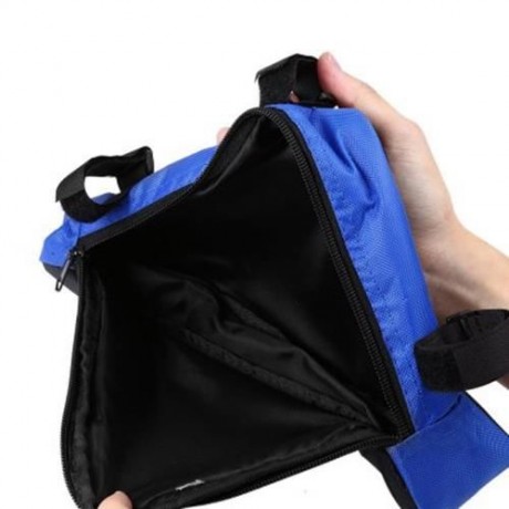YANHO OUTDOOR CYCLING TOP TUBE TRIANGLE BAG (BLUE)