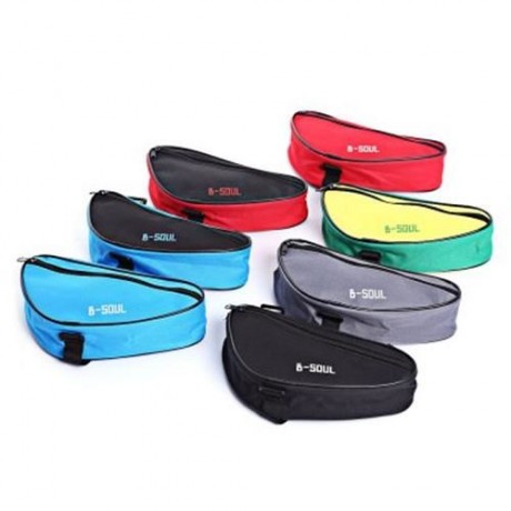 B - SOUL CYCLING FRONT TUBE FRAME TRIANGLE PANNIER POUCH MOUNTAIN BIKE HANDLEBAR BAG (#04)