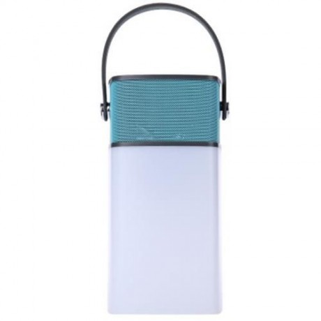 HSD8023B WATER-RESISTANT MULTIFUNCTION BLUETOOTH SPEAKER LED LIGHT 2-IN-1 SUPER BASS MUSIC