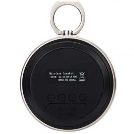 TRANGU BS - 02 PORTABLE WIRELESS WATER-RESISTANT METAL BLUETOOTH SPEAKER WITH MICROPHONE (