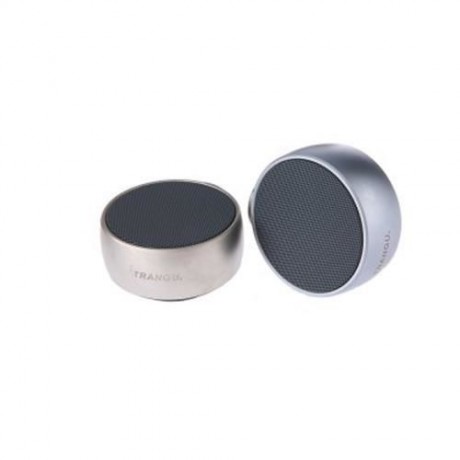 TRANGU BS - 02 PORTABLE WIRELESS WATER-RESISTANT METAL BLUETOOTH SPEAKER WITH MICROPHONE (