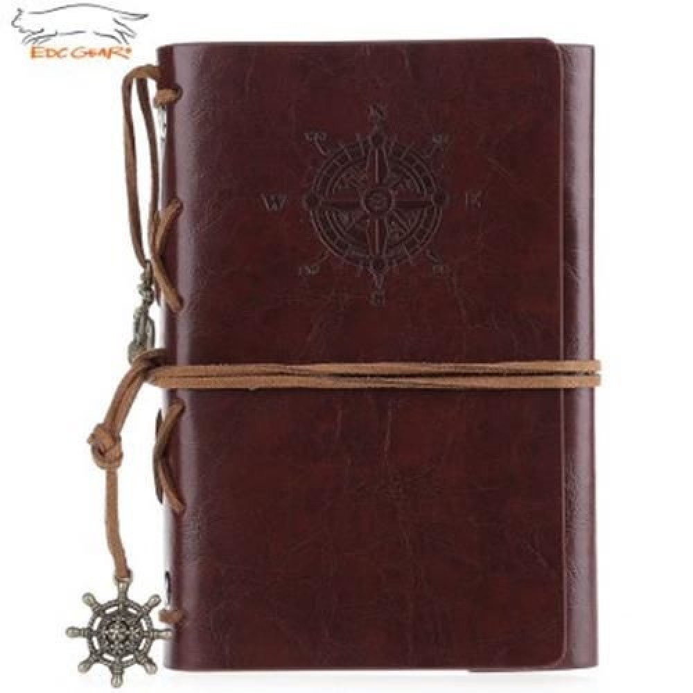 EDCGEAR RETRO LEATHER NOTEBOOK NOTEPAD TACTICAL FIELD BOOK WITH 50 SHEETS WATER RESISTANT EDCGEAR RETRO LEATHER NOTEBOOK NOTEPAD TACTICAL FIELD BOOK WITH 50 SHEETS WATER RESISTANT