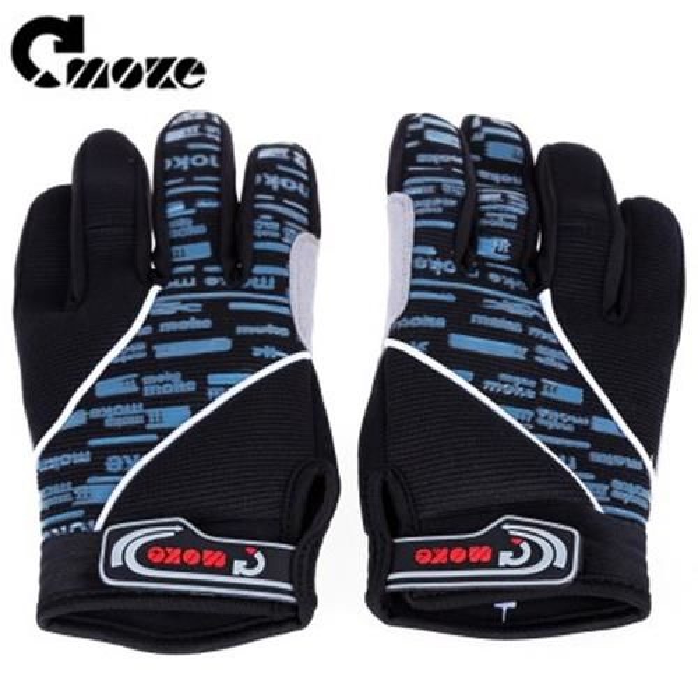 MOKE HANDY CYCLING MUFFLER GLOVES MITTEN SPORTS TOOL (BLACK)