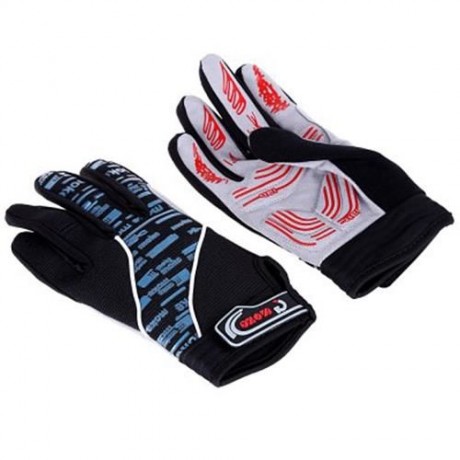 MOKE HANDY CYCLING MUFFLER GLOVES MITTEN SPORTS TOOL (BLACK)