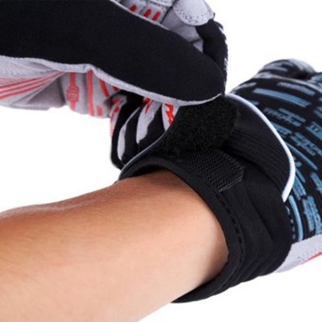 MOKE HANDY CYCLING MUFFLER GLOVES MITTEN SPORTS TOOL (BLACK)