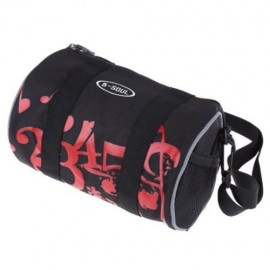 B - SOUL PORTABLE BIKE HANDLEBAR PACK POUCH OUTDOOR TOOL (RED)