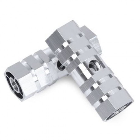 PAIRED OUTDOOR NON-SLIP COLUMN SHAPE BICYCLE PEDAL FOR CRAZY RIDER (SILVER)
