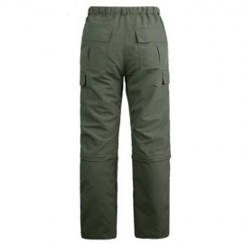 ULTRALIGHT MALE CASUAL PANTS REMOVABLE TROUSER CAMPING KIT (ARMY GREEN)