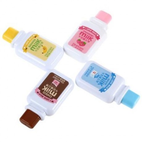 KAWAII FRUIT MILK BOTTLE STYLE CORRECTION TAPE (BLUE)