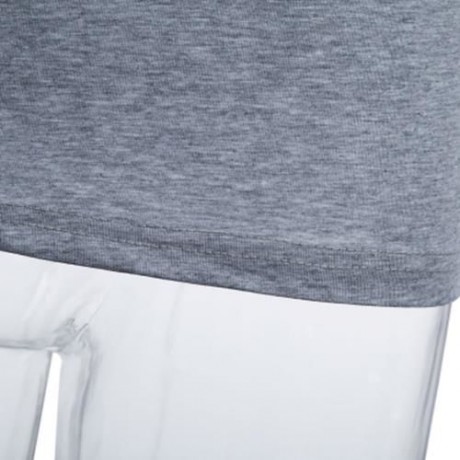 REFRESHING ROUND COLLAR CARTOON PRINT CANDY COLOR TANK TOP FOR MEN (GRAY)