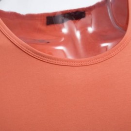 REFRESHING ROUND COLLAR CARTOON PRINT CANDY COLOR TANK TOP FOR MEN (ORANGE)
