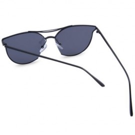 CUTE UNISEX JELLY COLOR ROUND METAL FRAME SUNGLASSES (BLACK FRAME   GREY LENS)