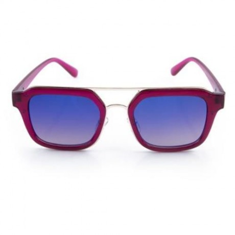 VINTAGE UNISEX COLOR COATED SQUARE FRAME DRIVER EYEWEAR (BLUE)