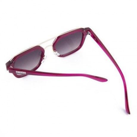 VINTAGE UNISEX COLOR COATED SQUARE FRAME DRIVER EYEWEAR (BLUE)