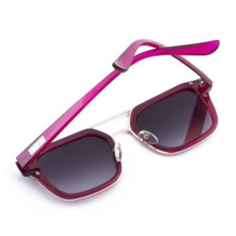 VINTAGE UNISEX COLOR COATED SQUARE FRAME DRIVER EYEWEAR (BLUE)