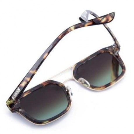 VINTAGE UNISEX COLOR COATED SQUARE FRAME DRIVER EYEWEAR (YELLOW)