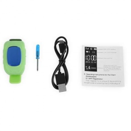 Q50 (Q1213) RUSSIAN VERSION CHILDREN SMART WATCH TELEPHONE (GREEN)