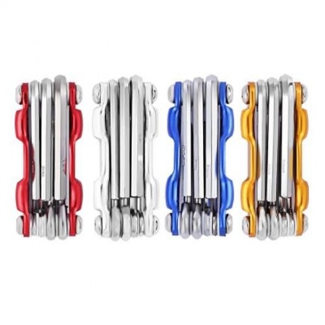 7 IN 1 MULTIFUNCTIONAL FOLDING MTB CYCLING REPAIR TOOL SCREWDRIVER HEX WRENCH ALLEN KEY (S