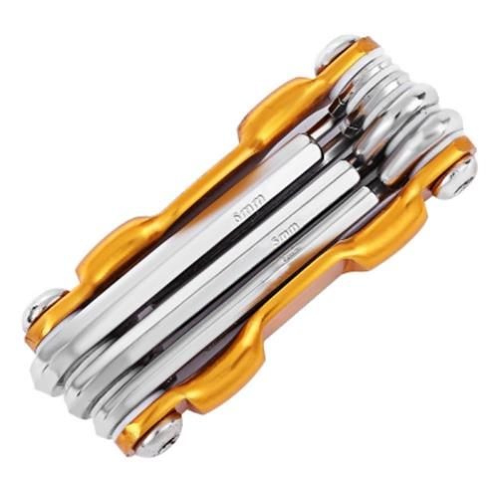 7 IN 1 MULTIFUNCTIONAL FOLDING MTB CYCLING REPAIR TOOL SCREWDRIVER HEX WRENCH ALLEN KEY (G 7 IN 1 MULTIFUNCTIONAL FOLDING MTB CYCLING REPAIR TOOL SCREWDRIVER HEX WRENCH ALLEN KEY (G