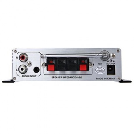 LEPY LP - V9S MINI HI-FI STEREO OUTPUT POWER AMPLIFIER SUPPORT FM FUNCTION (BLACK)