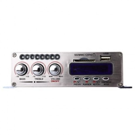 KENTIGER HY - 502S 2CH BLUETOOTH HI-FI SUPER BASS OUTPUT POWER AMPLIFIER WITH REMOTE CONTR