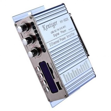 KENTIGER HY - 502S 2CH BLUETOOTH HI-FI SUPER BASS OUTPUT POWER AMPLIFIER WITH REMOTE CONTR