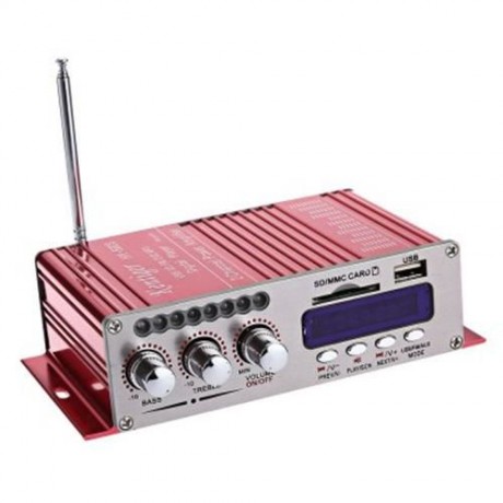 KENTIGER HY - 502S 2CH BLUETOOTH HI-FI SUPER BASS OUTPUT POWER AMPLIFIER WITH REMOTE CONTR