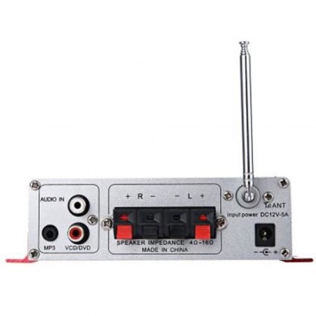 KENTIGER HY - 502S 2CH BLUETOOTH HI-FI SUPER BASS OUTPUT POWER AMPLIFIER WITH REMOTE CONTR
