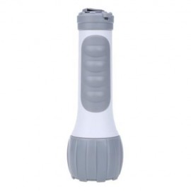 ZUKE ZK8156D 1W LED RECHARGEABLE TORCH FLASHLIGHT FOR OUTDOOR (GREY AND WHITE)