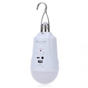 ZUKE ZK7003A MULTI-FUNCTIONAL USB LED SOLAR LIGHT BULB 12 LEDS DIMMABLE LAMP WITH REMOTE C