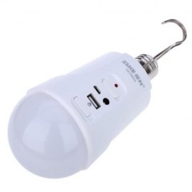 ZUKE ZK7003A MULTI-FUNCTIONAL USB LED SOLAR LIGHT BULB 12 LEDS DIMMABLE LAMP WITH REMOTE C