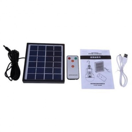 ZUKE ZK7003A MULTI-FUNCTIONAL USB LED SOLAR LIGHT BULB 12 LEDS DIMMABLE LAMP WITH REMOTE C
