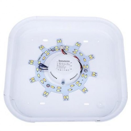 ULTRA-THIN 12W ACRYLIC LED CEILING LIGHT READING LAMP (CHAMPAGNE)