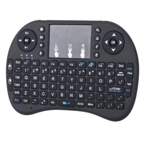 V8 PORTABLE WIRELESS AIR MOUSE KEYBOARD COMBO (BLACK)