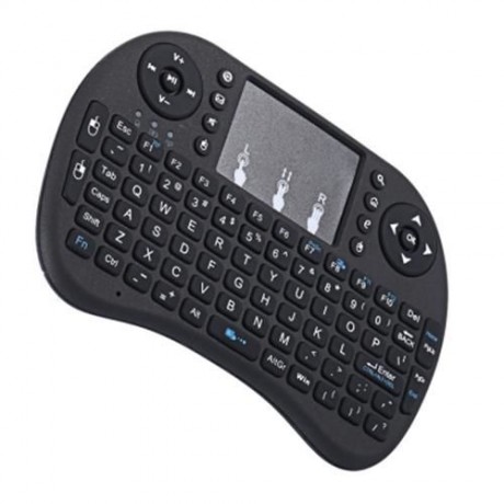 V8 PORTABLE WIRELESS AIR MOUSE KEYBOARD COMBO (BLACK)