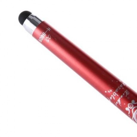 8809 HIGH SENSITIVE ERASABLE TOUCH PEN CAPACITIVE STYLUS FOR TOUCHSCREEN DEVICES (RED)