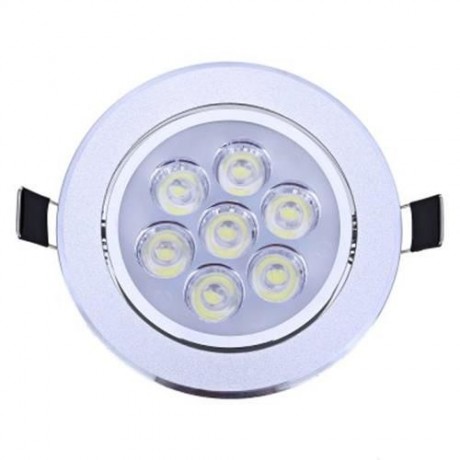 18W ROUND LED COB DOWNLIGHT SURFACE MOUNTED CEILING LIGHT (SILVER)