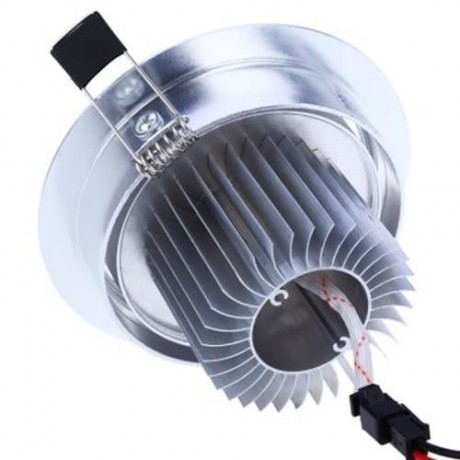 18W ROUND LED COB DOWNLIGHT SURFACE MOUNTED CEILING LIGHT (SILVER)