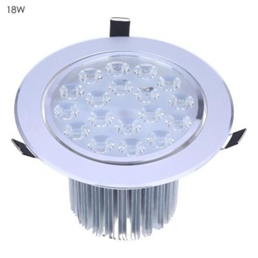 18W ROUND LED COB DOWNLIGHT SURFACE MOUNTED CEILING LIGHT (SILVER)