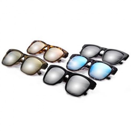 OVERSIZE UNISEX COLOR COATED SQUARE FRAME APE MAN DESIGN SUNGLASSES (YELLOW FRAME   YELLOW
