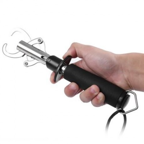 STAINLESS STEEL FISHING LIP GRABBER GRIPPER ALUMINUM ALLOY FISHING PLIERS SET (BLUE AND BL
