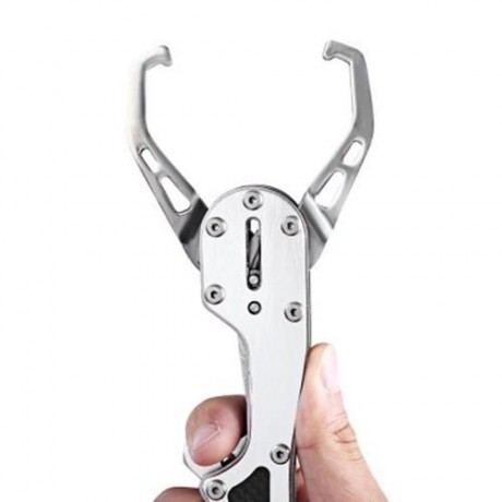 BL - 022 FISHING GRIP NIPPER SNIP LURE PINCERS CUTTER (SILVER)