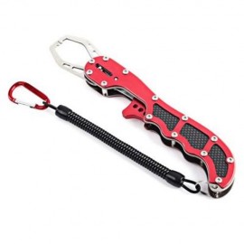 BL - 022 FISHING GRIP NIPPER SNIP LURE PINCERS CUTTER (RED)