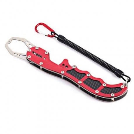 BL - 022 FISHING GRIP NIPPER SNIP LURE PINCERS CUTTER (RED)