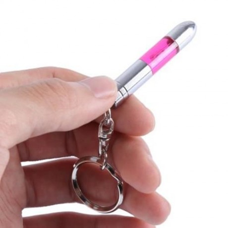 HANDY STATIC ELECTRICITY REMOVER CONDUCTOR FLASH KEY RING