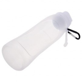 MY FRIDAY 500ML FOLDABLE LEAKPROOF SILICONE WATER BOTTLE FOR OUTDOOR SPORTS CAMPING HIKING