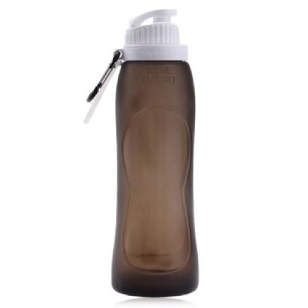 MY FRIDAY 500ML FOLDABLE LEAKPROOF SILICONE WATER BOTTLE FOR OUTDOOR SPORTS CAMPING HIKING MY FRIDAY 500ML FOLDABLE LEAKPROOF SILICONE WATER BOTTLE FOR OUTDOOR SPORTS CAMPING HIKING