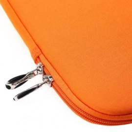 15 INCH LAPTOP BAG TABLET ZIPPER POUCH SLEEVE FOR MACBOOK AIR / PRO (ORANGE)