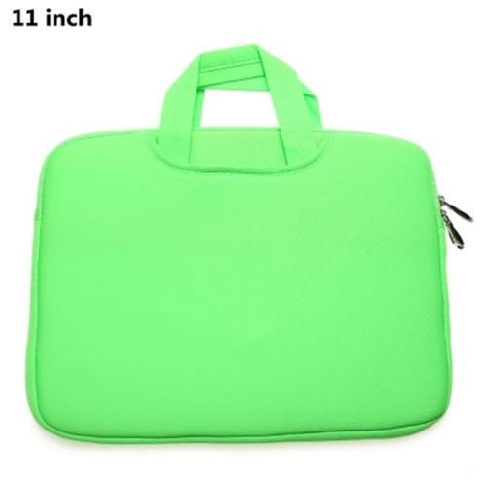 11 INCH LAPTOP BAG TABLET ZIPPER POUCH SLEEVE FOR MACBOOK AIR (GREEN)